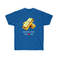 Rap Never Stop Hustle Daily Men T-Shirt - Royal, L image