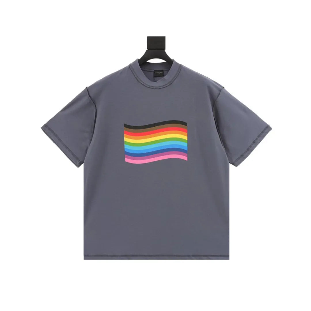 BLCG Pride Rainbow Flag T-shirt in Grey - 606 - blcg0000606 image 0