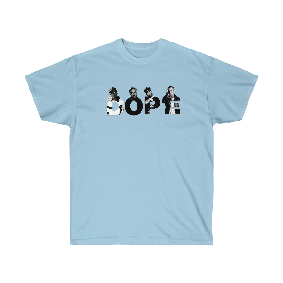 Dope Men T-Shirt - Light Blue, XL image