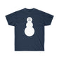 Jeezy Snowman Men T-Shirt - Navy, XL image