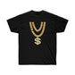 Necklace Dollar Men T-Shirt - Black, 2XL image
