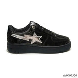 A Bathing Ape Bape Sta #2 Black White Shoes Sneakers - nk0005520 image 0