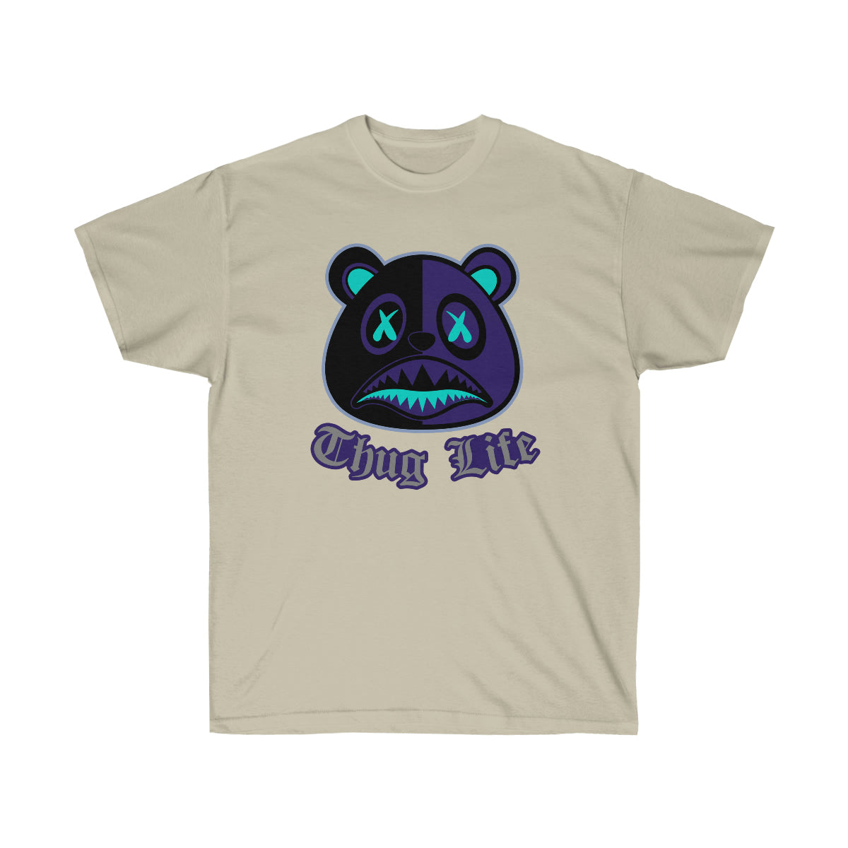 Thug Life Men T-Shirt - Sand, S image