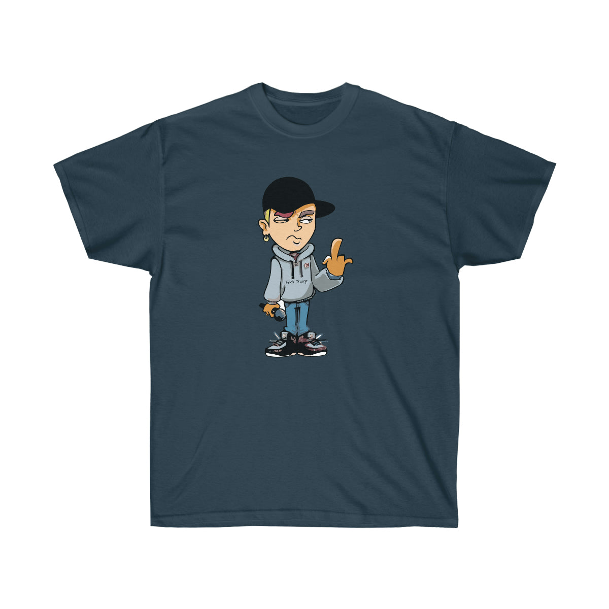 FK You Men T-Shirt - Blue Dusk, M image