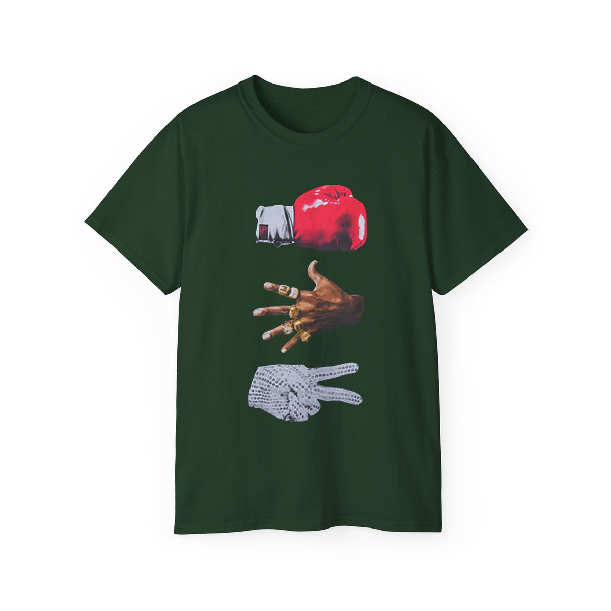 Rap is my life - 1 T-shirt - Forest Green, XL image