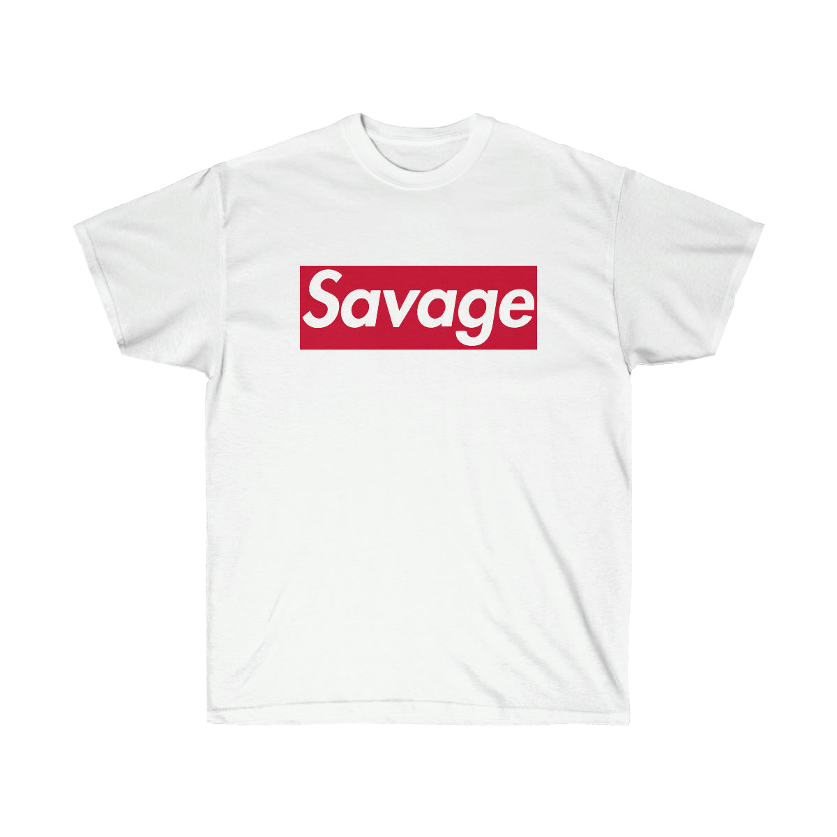 Savage Men T-Shirt - White, XL image