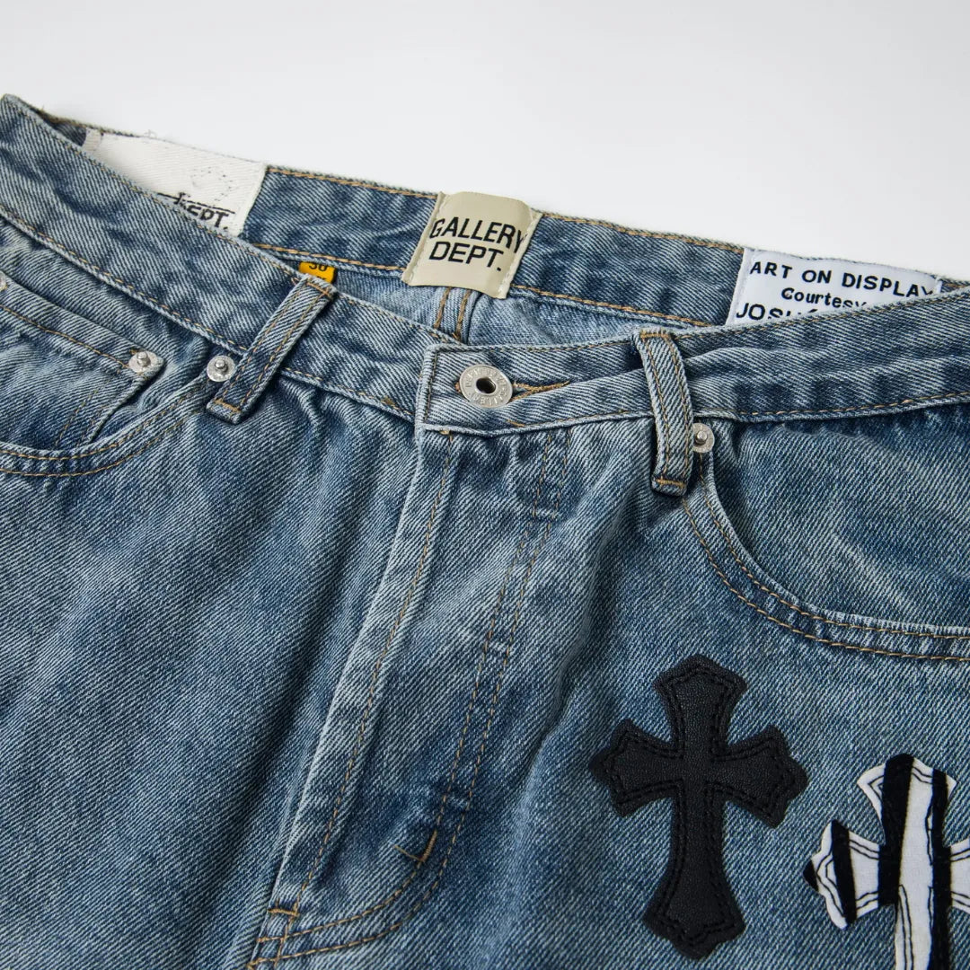 CH Cross Patch Jeans - CH0127 image 5