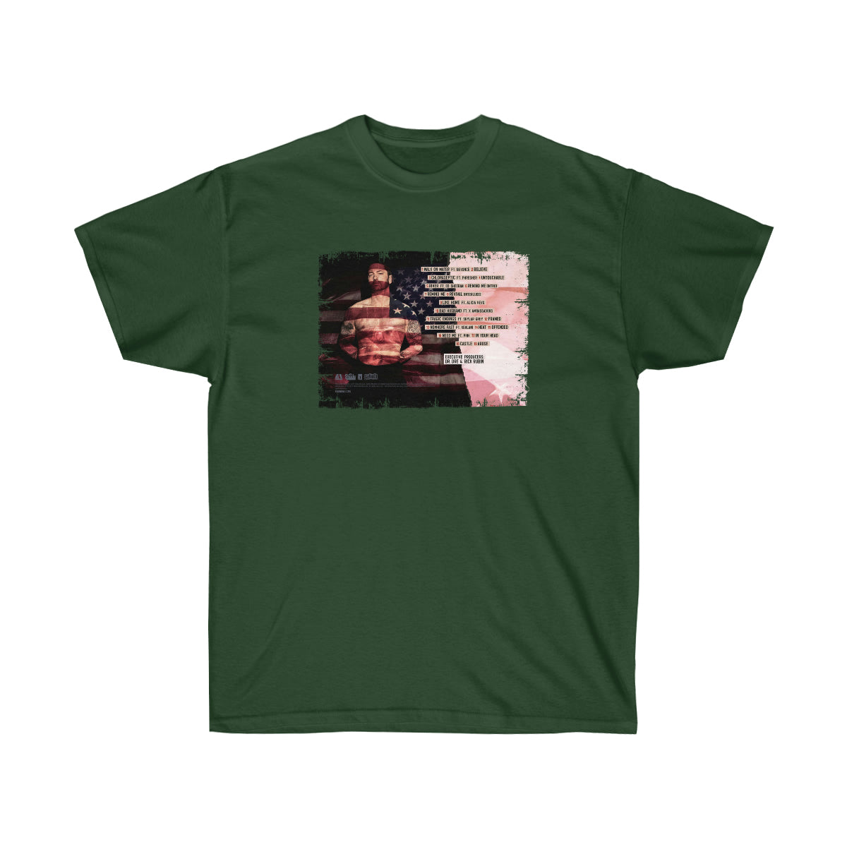 All Song Rap Men T-Shirt - Forest Green, M image
