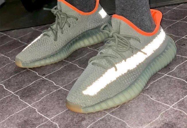 YzY Boost 350 V2 Desert Sage Shoes Sneakers – ad0000075