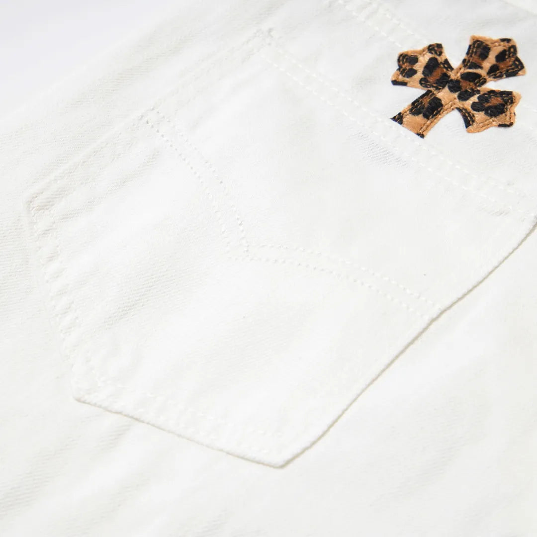 CH Cross Patch Jeans - CH0123 image 9