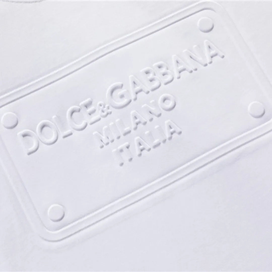 D&G Logo DG Print T-shirt in White - 116 - dng0000116 image 5