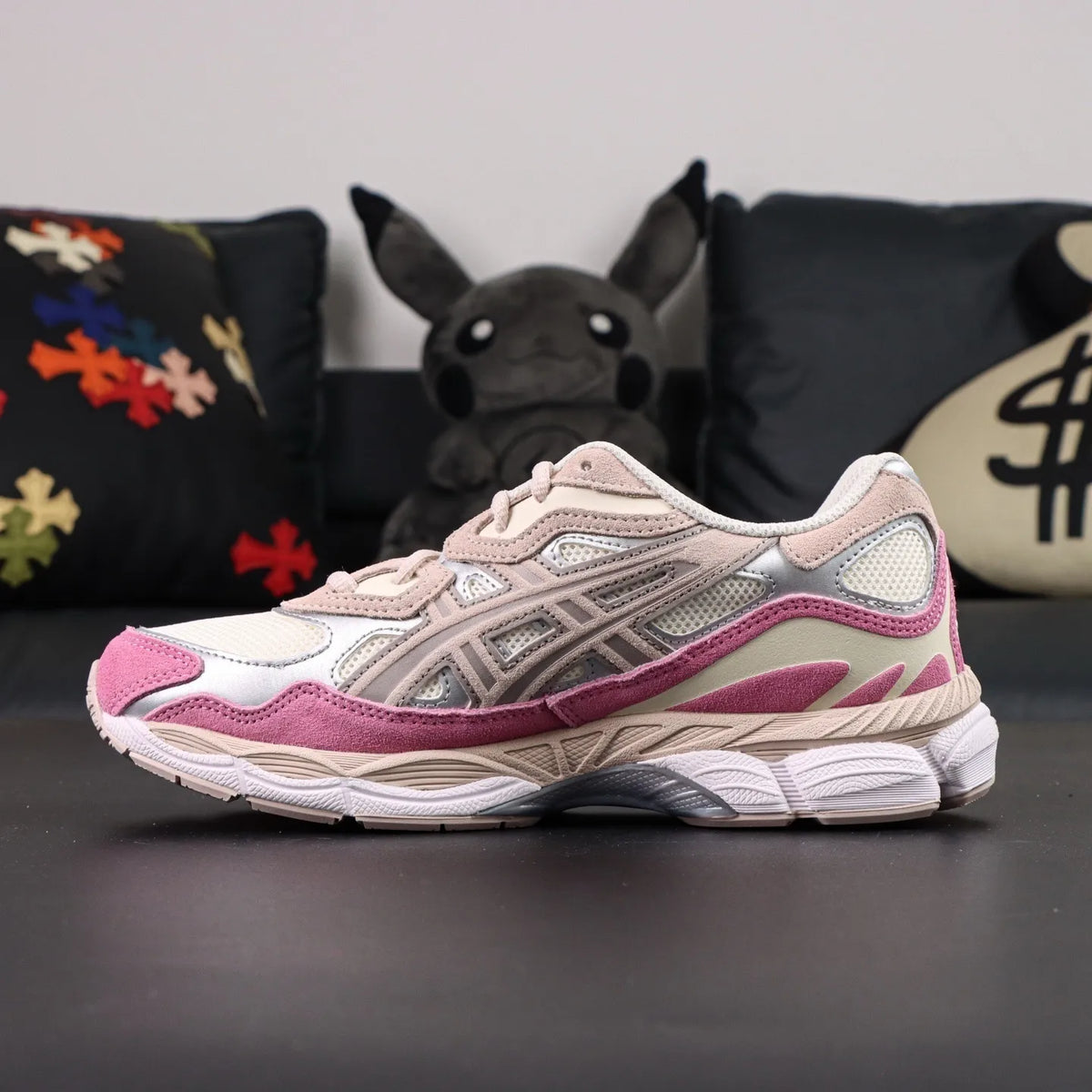 AS Gel NYC Cream Pink Shoes Sneakers – as0000001