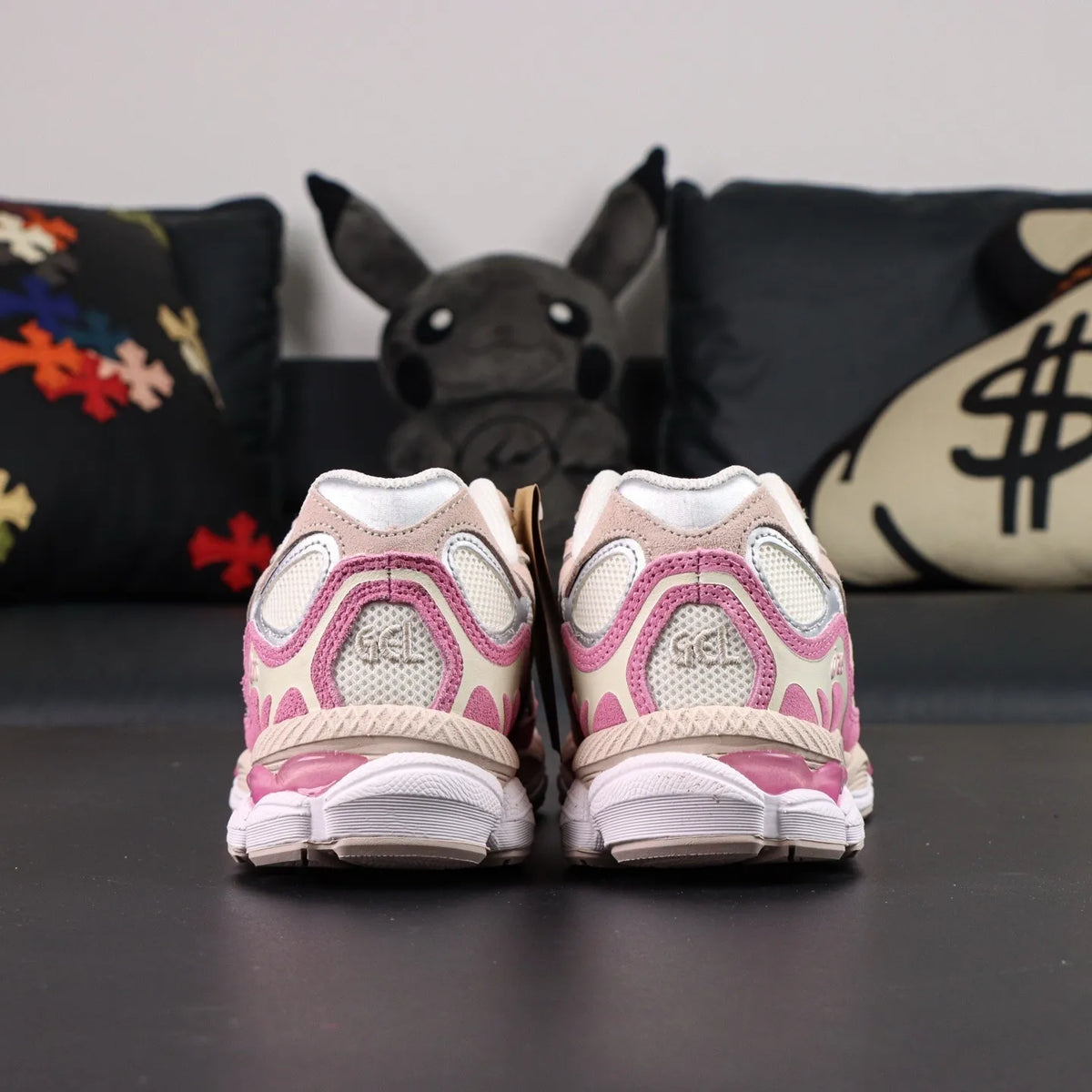 AS Gel NYC Cream Pink Shoes Sneakers – as0000001