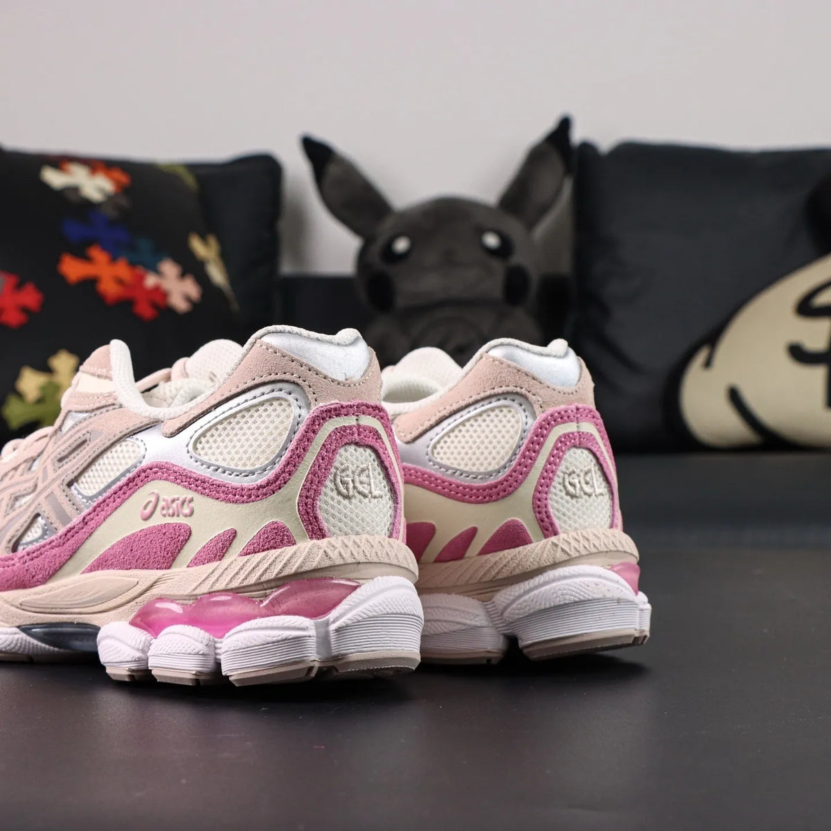 AS Gel NYC Cream Pink Shoes Sneakers – as0000001