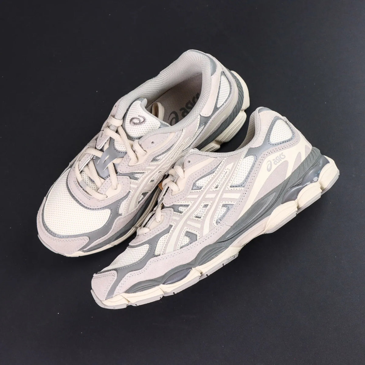 AS Gel NYC Cream Oyster Grey Shoes Sneakers – as0000002