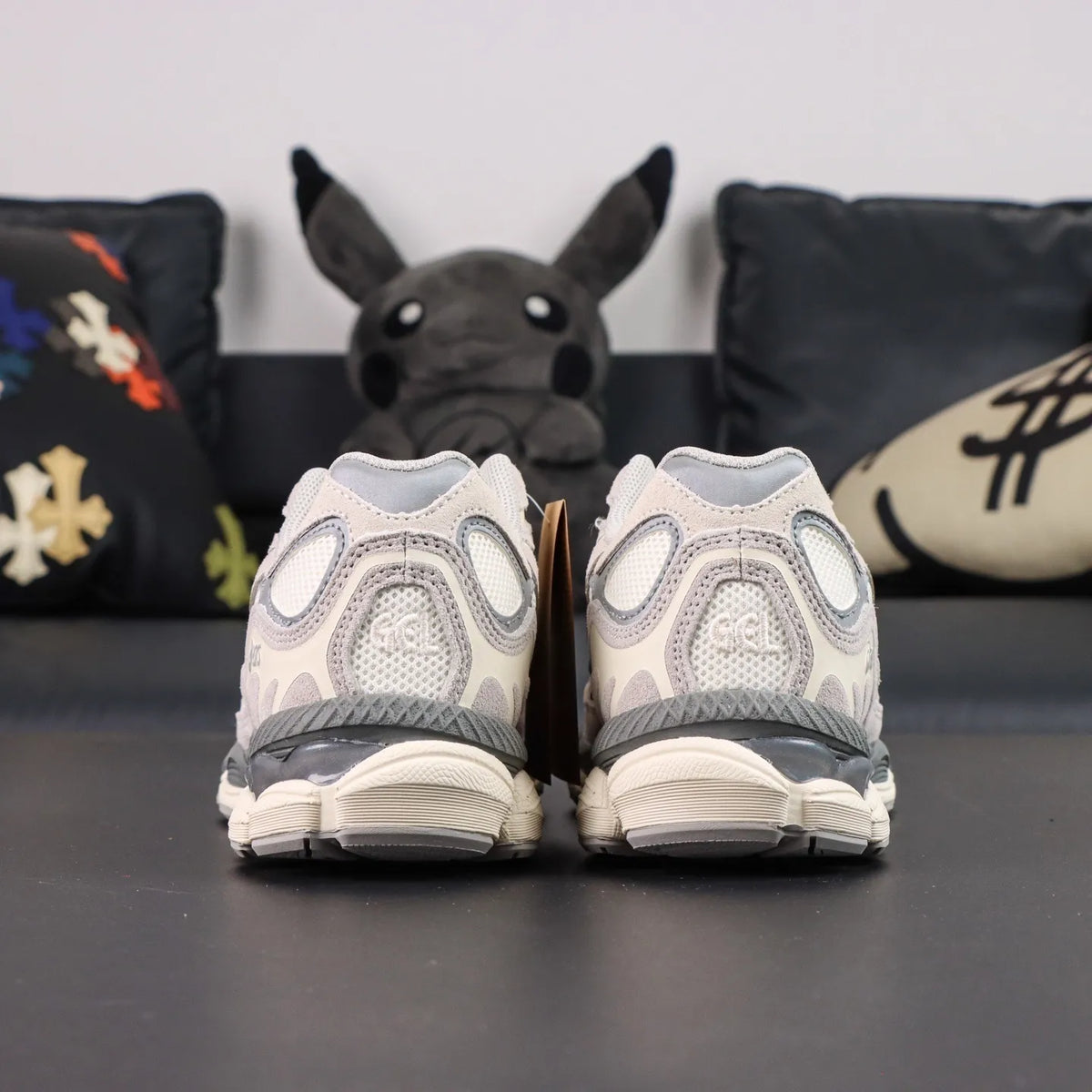 AS Gel NYC Cream Oyster Grey Shoes Sneakers – as0000002