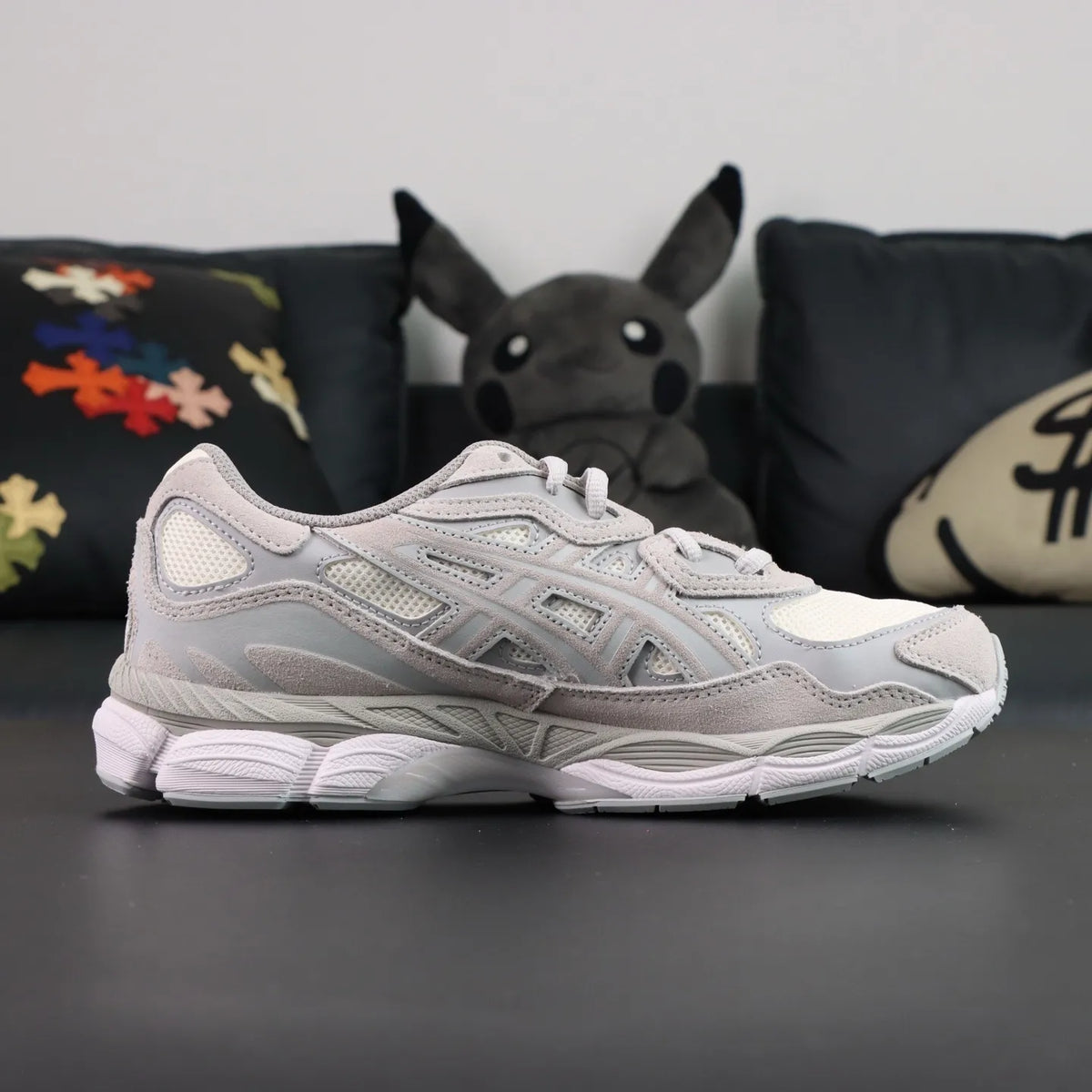 AS Gel NYC Cream Cloud Grey Shoes Sneakers – as0000004