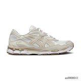 AS Gel NYC White Oyster Grey Shoes Sneakers – as0000011