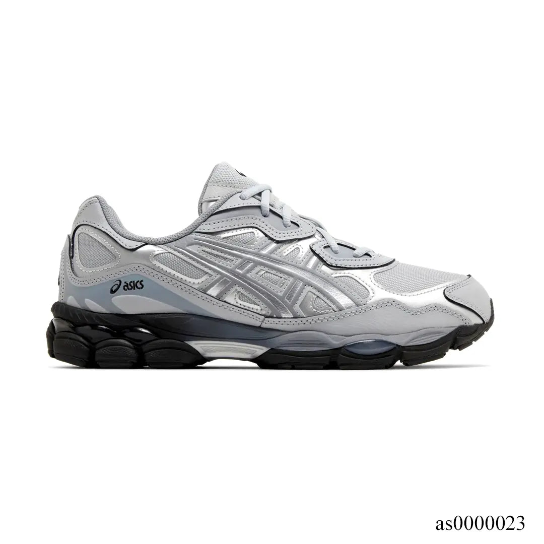 AS Gel NYC Mid Grey Sheet Rock Shoes Sneakers – as0000023
