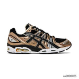 AS Gel Nimbus 9 Frosted Almond Black Shoes Sneakers – as0000025