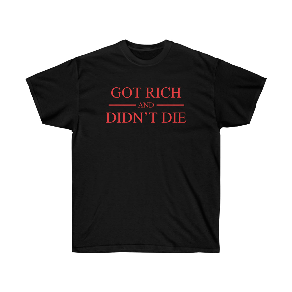 Got Rick And Didn't Die Men T-Shirt - Black, M image