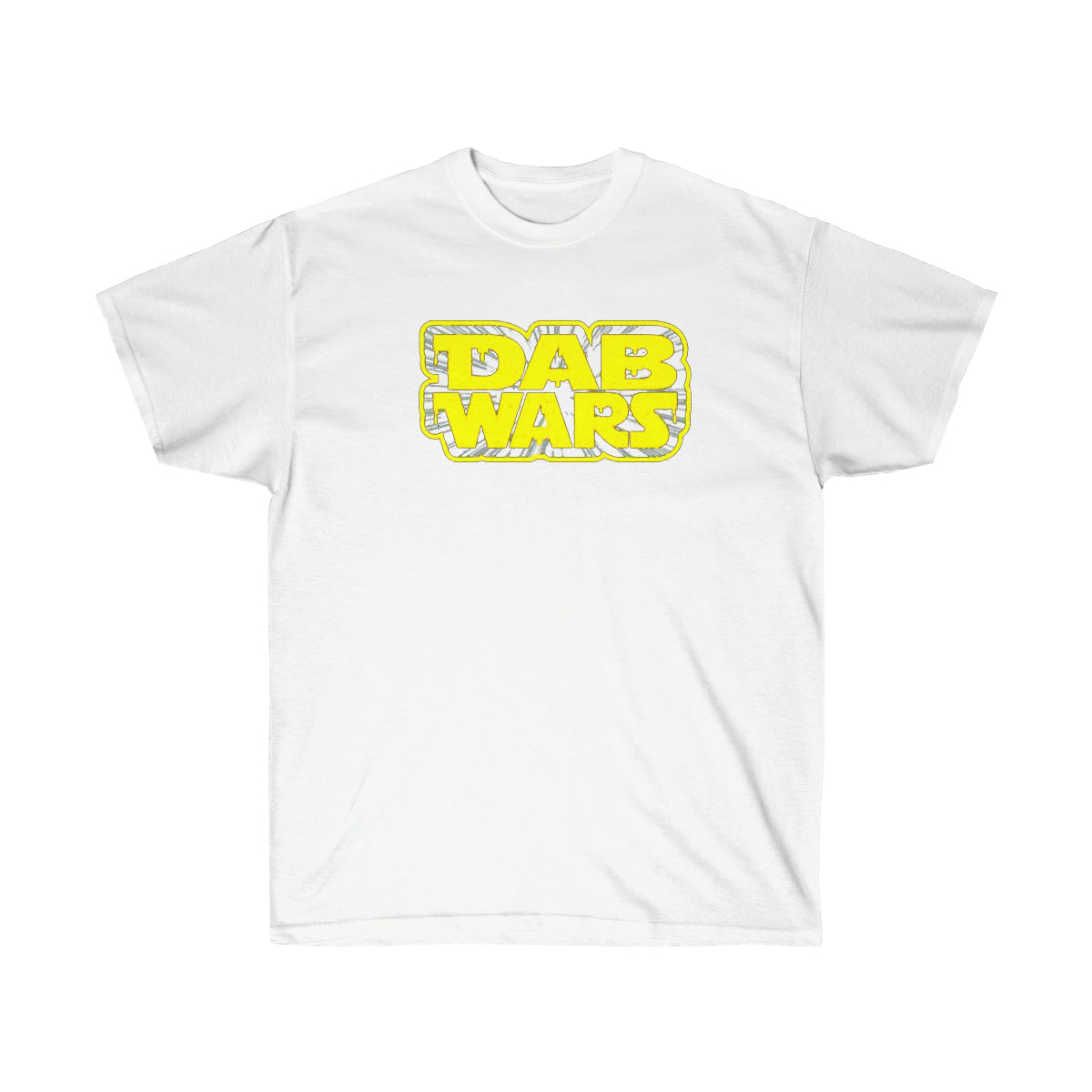 Dab Wars Basic Men T-Shirt - White, XL image
