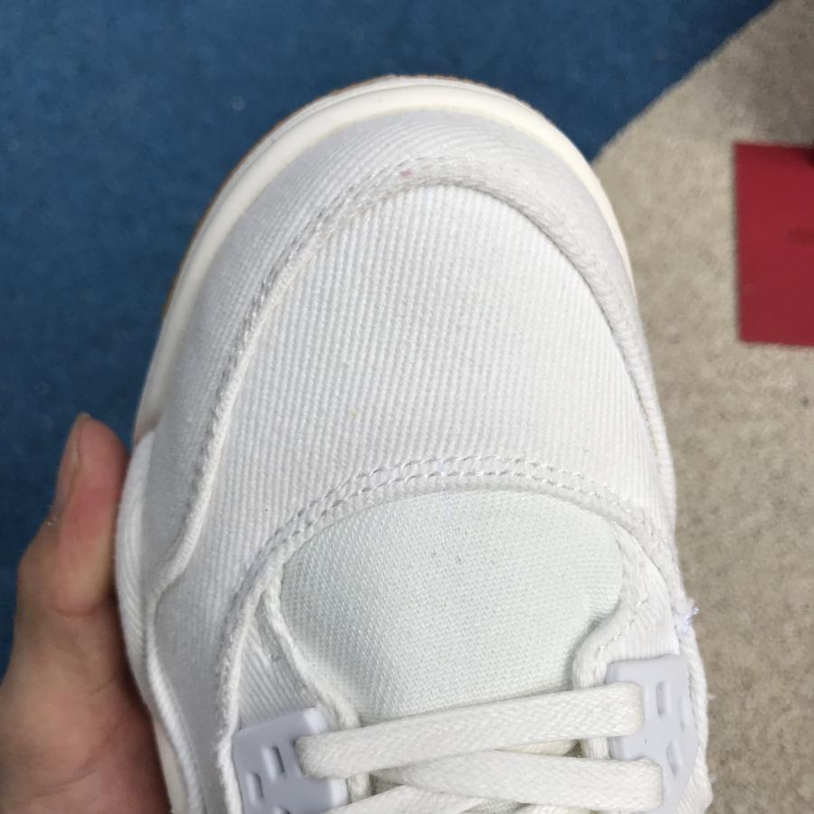 AJ 4 Retro Levi’s White (Levi’s Tag) Shoes Sneakers – nk0000657