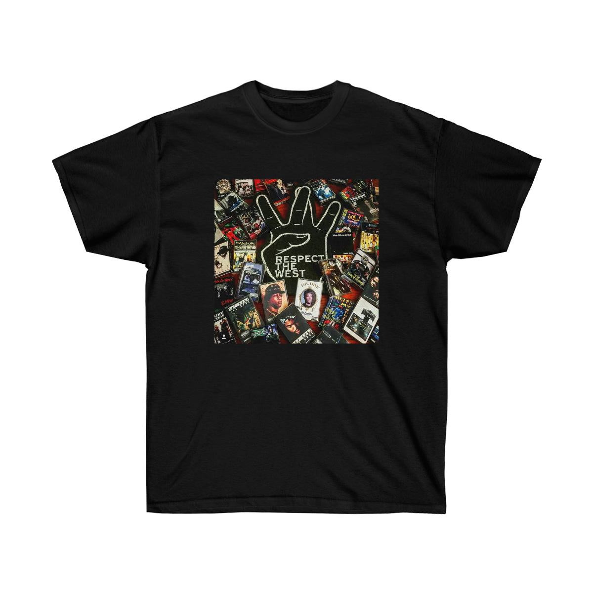 Rap Respect The West Men T-Shirt image 1