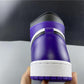 AJ 1 Retro High Court Purple White Shoes Sneakers – nk0000683