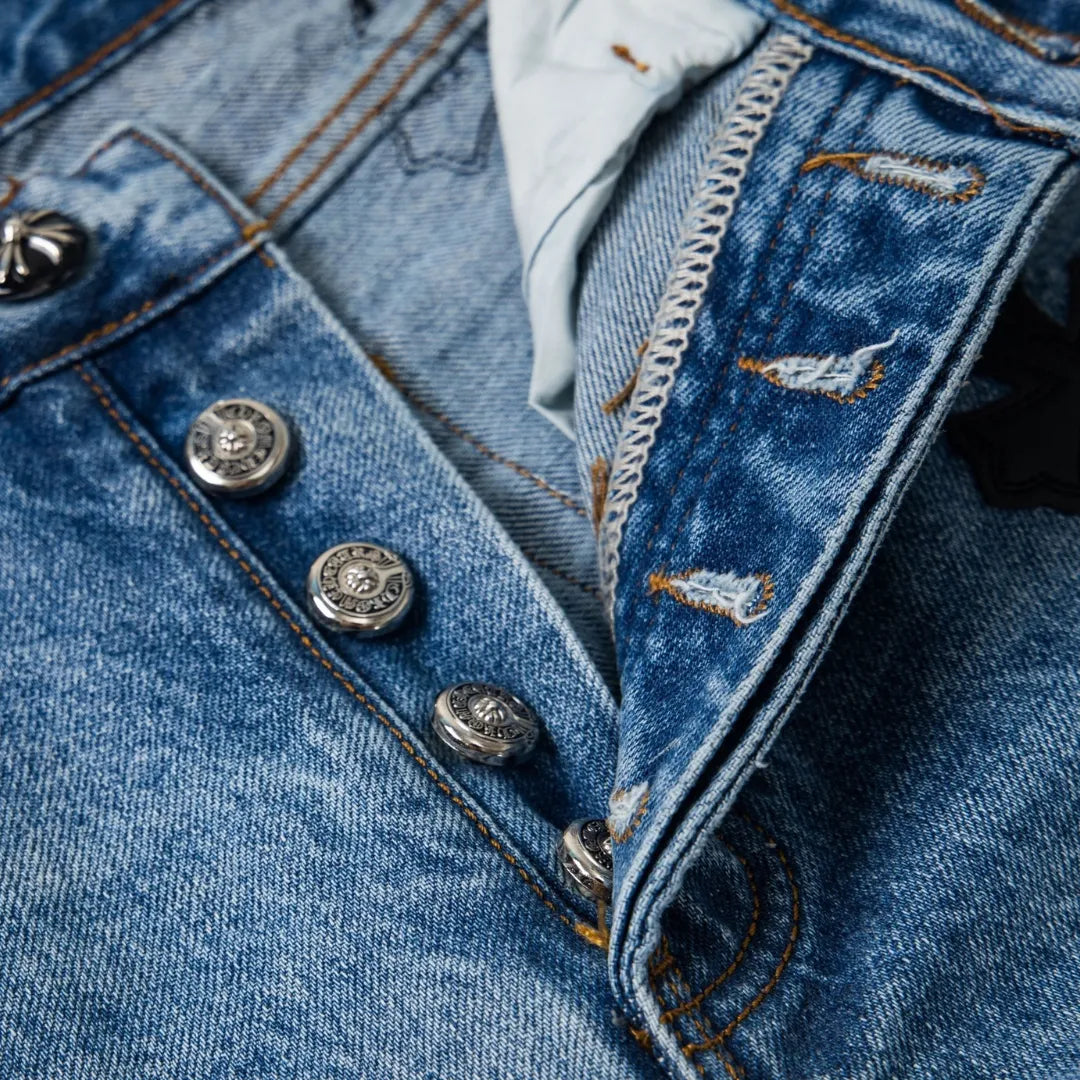 CH Cross Patch Jeans - CH0122 image 13