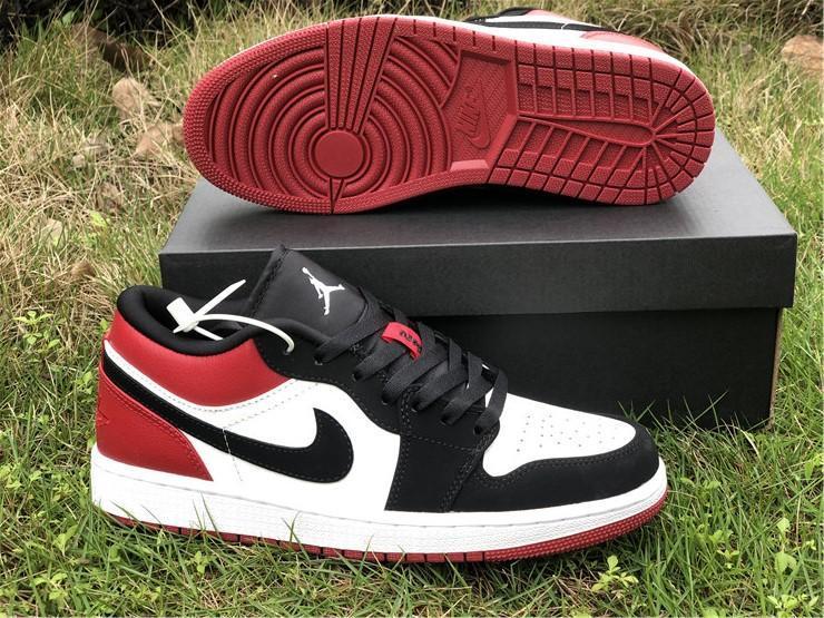 AJ 1 Low Black Toe Shoes Sneakers – nk0000732