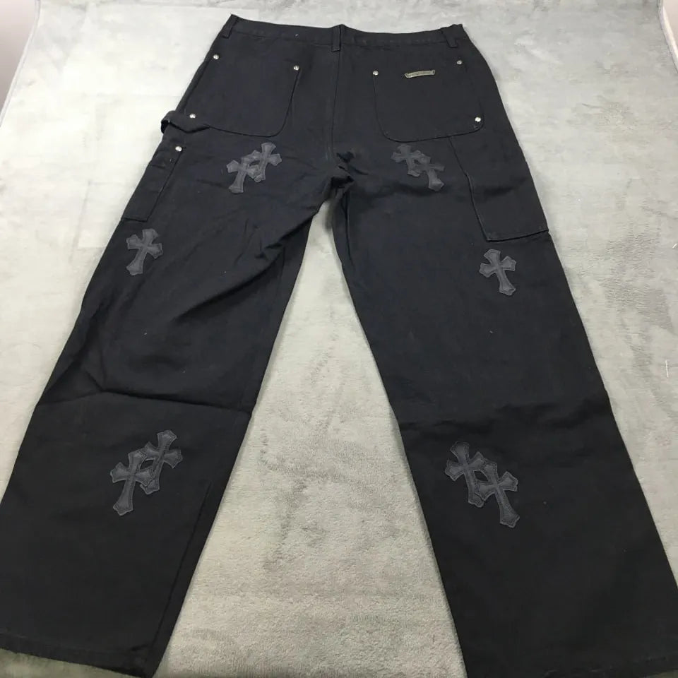 CH Cross Patch Jeans - CH0107 image 2