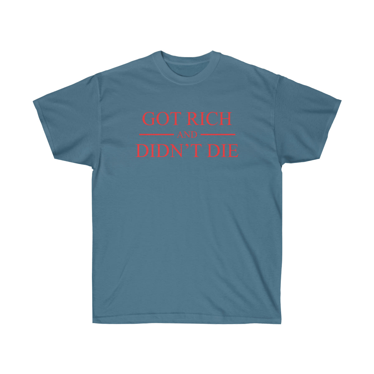 Got Rick And Didn't Die Men T-Shirt - Indigo Blue, 2XL image