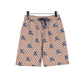 BUR All-Over Monogram Knight Print Shorts in Brown – 371 – bbr0000371