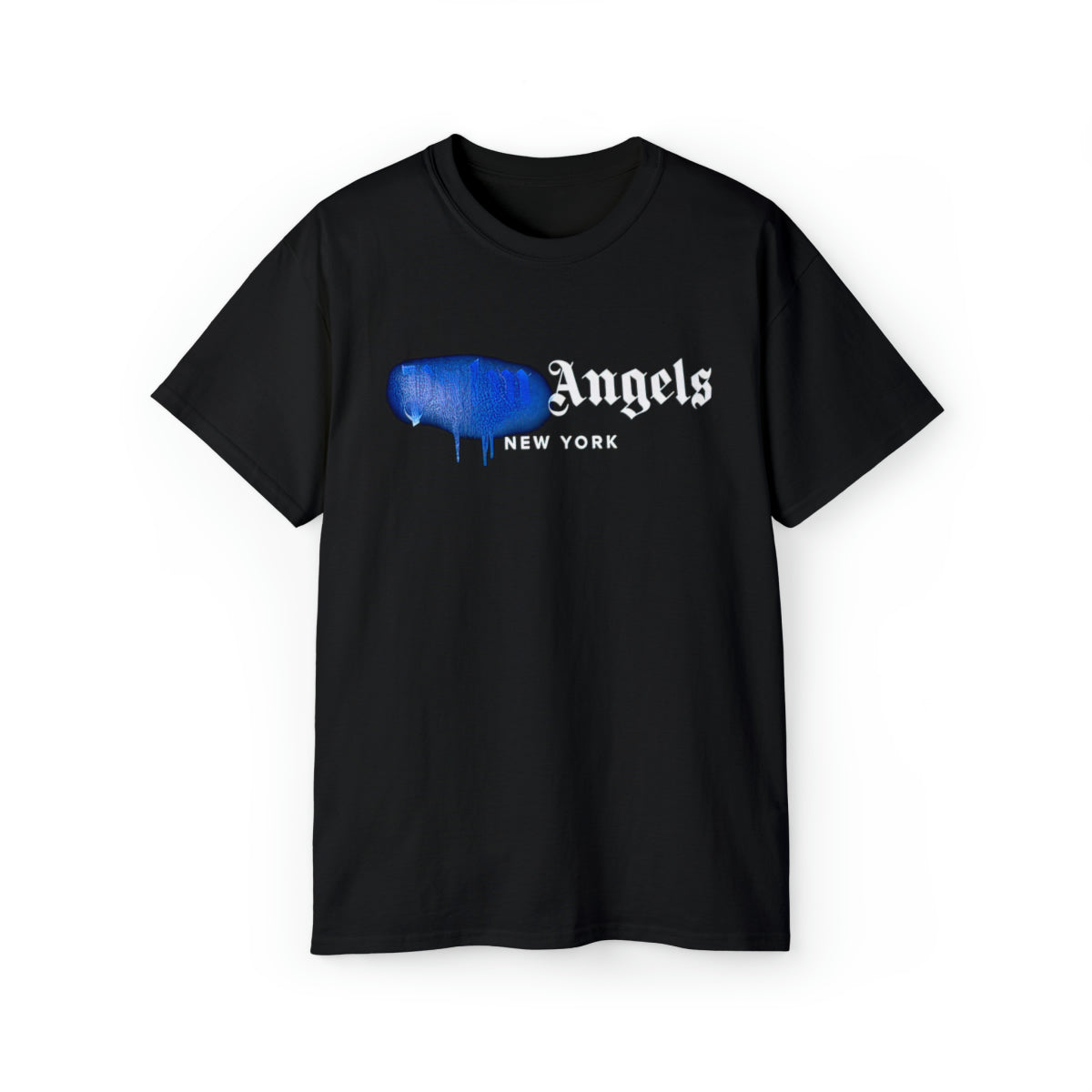 Palm Angels New York Sprayed Logo T-shirt - Black, 5XL image