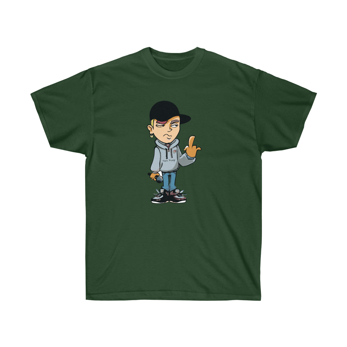 FK You Men T-Shirt - Forest Green, M image