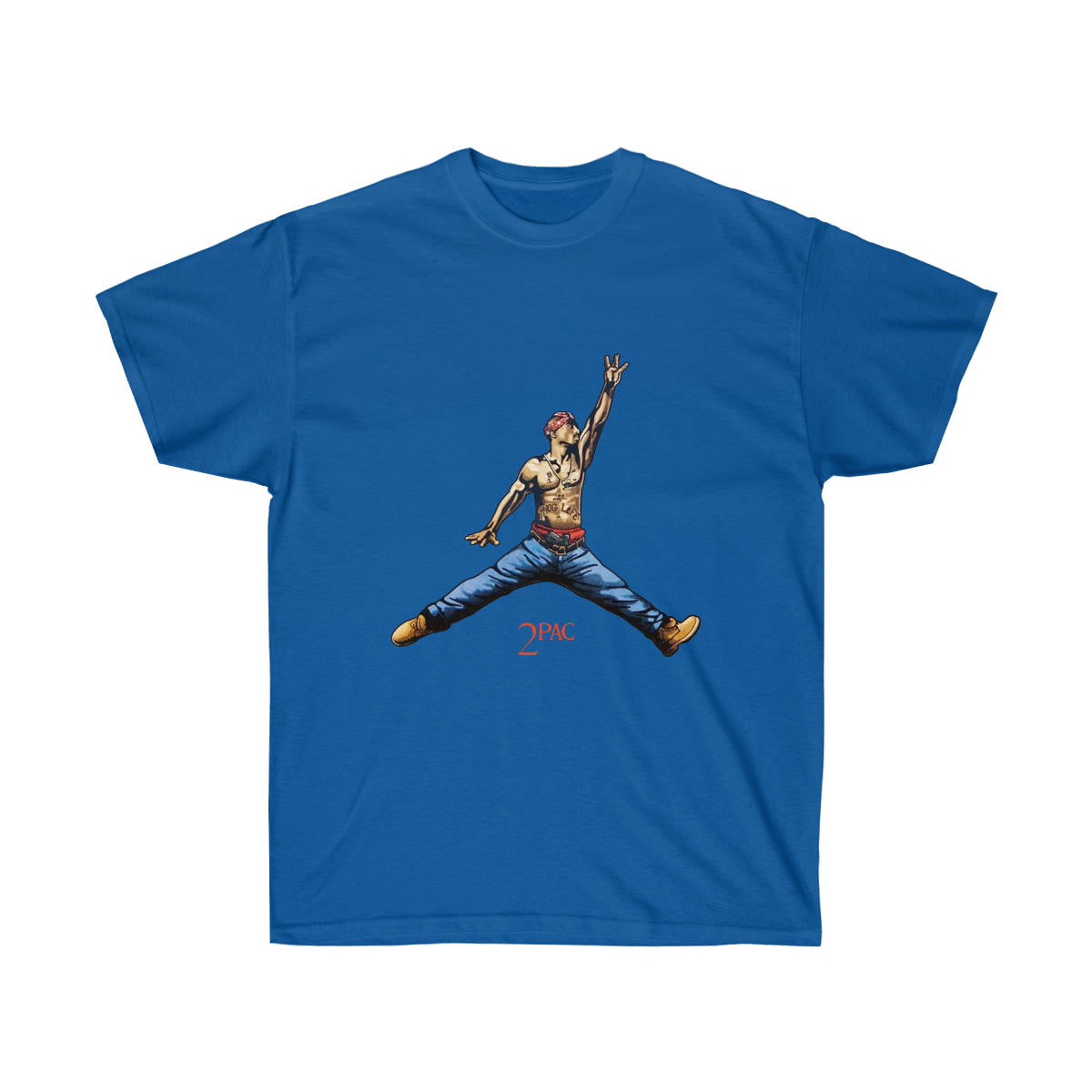 2Pac Limited Edition Men T-Shirt - Royal, S image