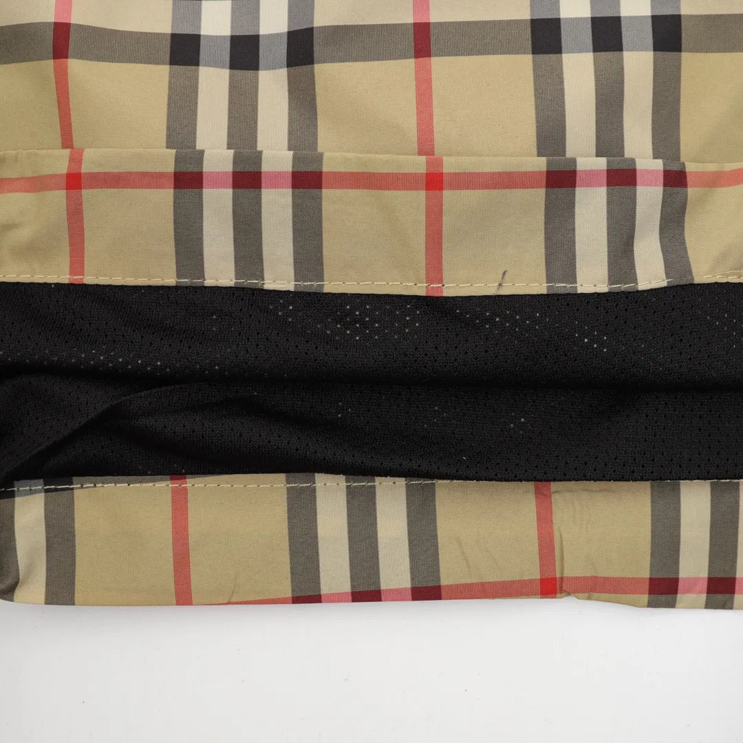 BUR Vintage Check Panel Black Shorts - 377 - bbr0000377 image 6