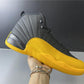 AJ 12 Retro Black University Gold Shoes Sneakers – nk0000758