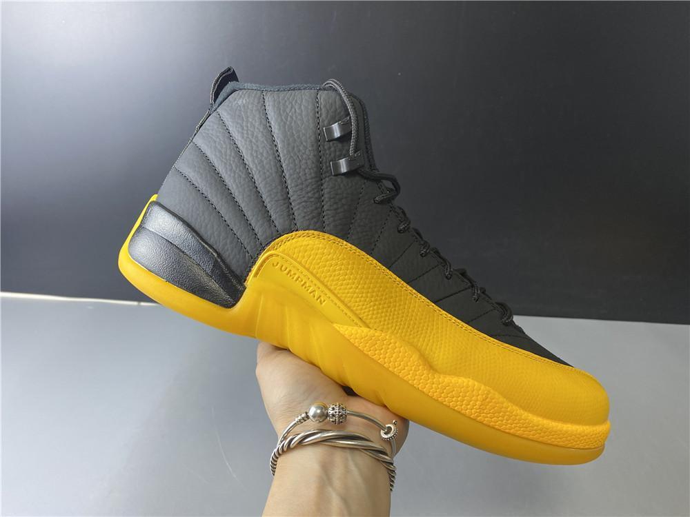 AJ 12 Retro Black University Gold Shoes Sneakers – nk0000758
