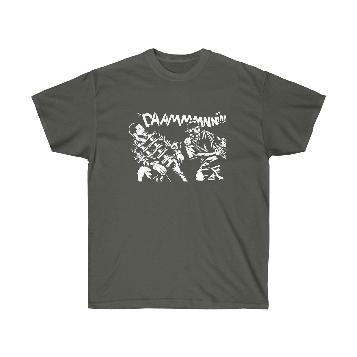 Rap Friday Movies Damnnnn Men T-Shirt - Charcoal, S image