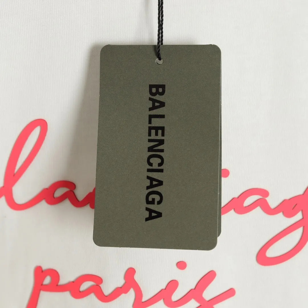 BLCG Paris Script Logo T-shirt in White - 594 - blcg0000594 image 7