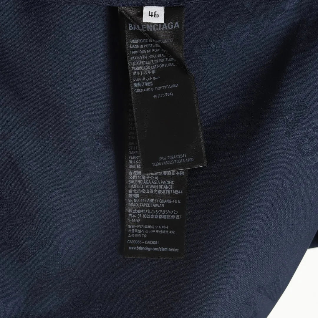 BLCG Logo-Jacquard Shorts in Navy Blue – 598 – blcg0000598