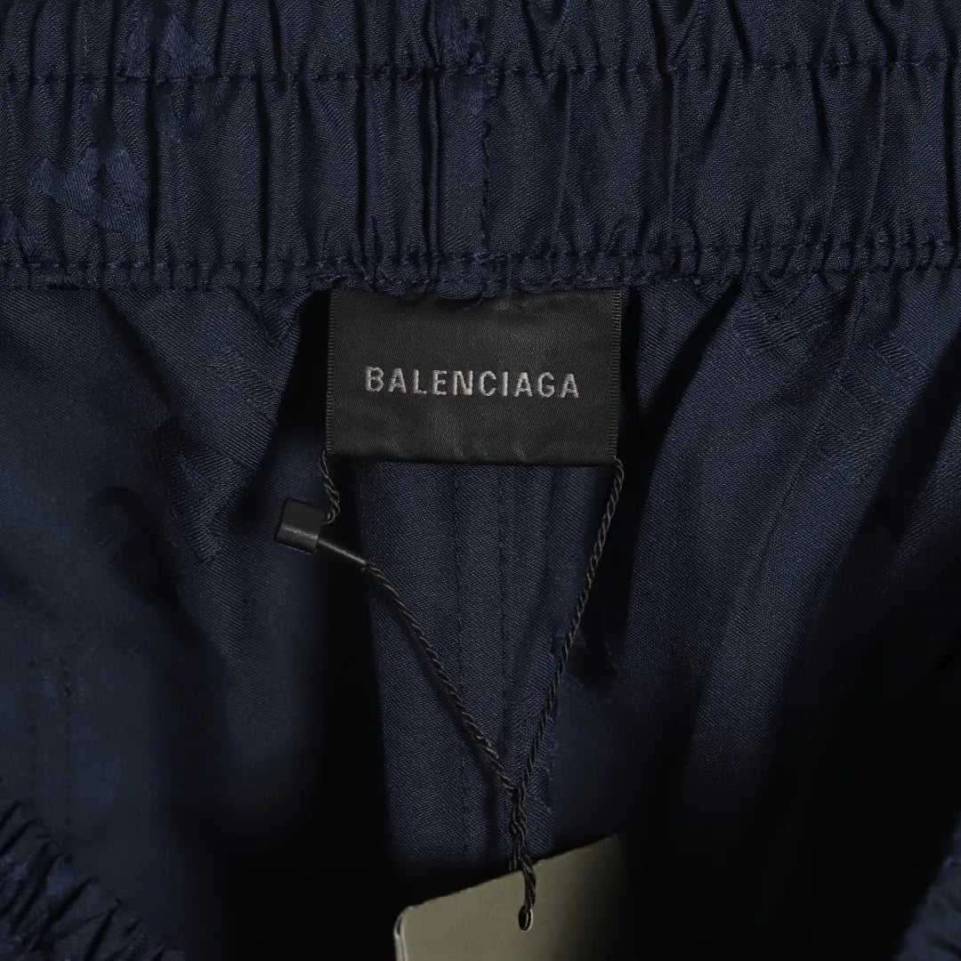 BLCG Logo-Jacquard Shorts in Navy Blue – 598 – blcg0000598