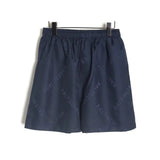BLCG Logo-Jacquard Shorts in Navy Blue – 598 – blcg0000598