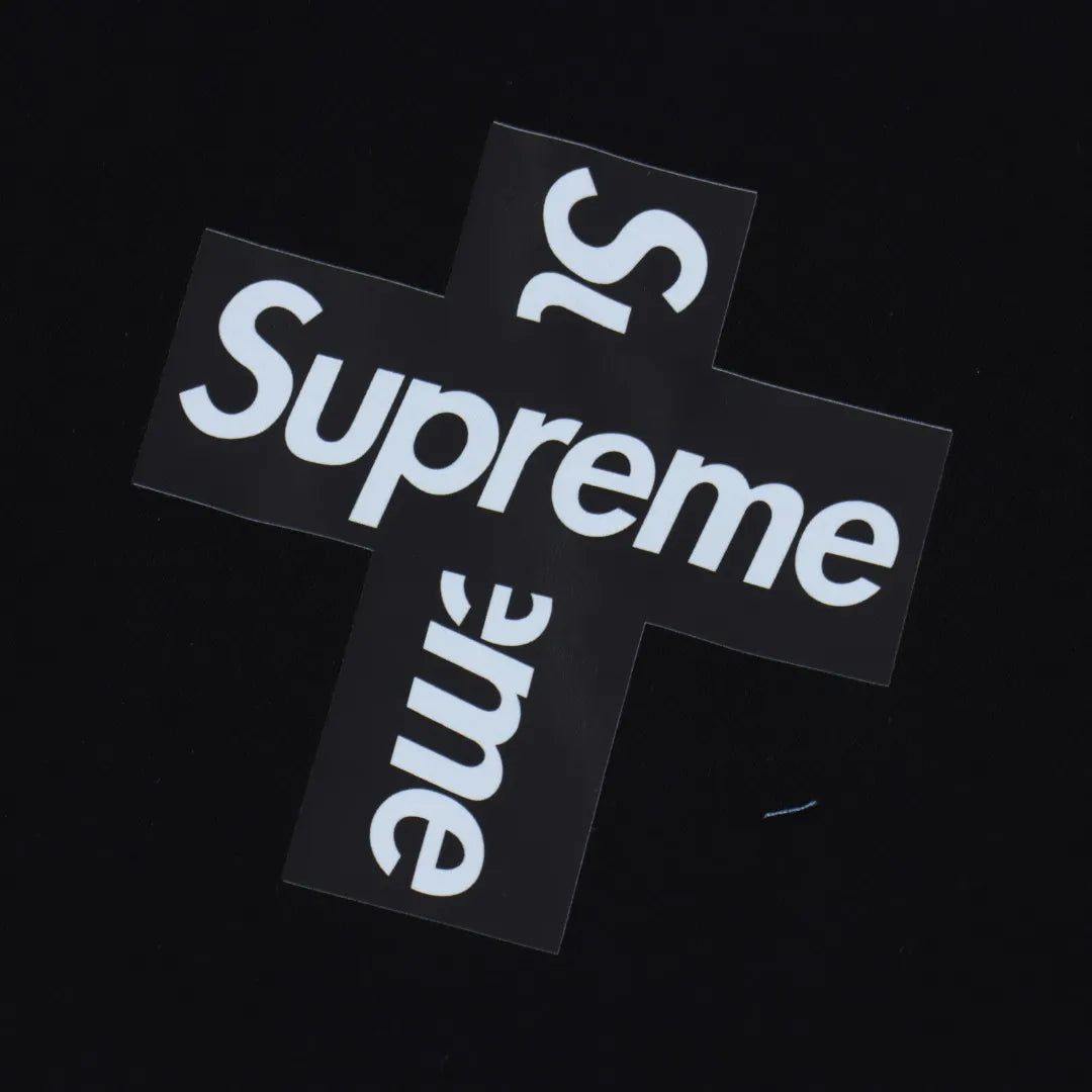 SUP Cross Box Logo T-Shirt in Black - 512 - spm0000512 image 4