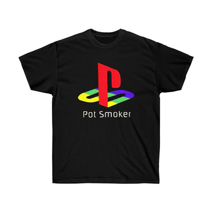 Pot Smoker Retro Men T-Shirt image 0