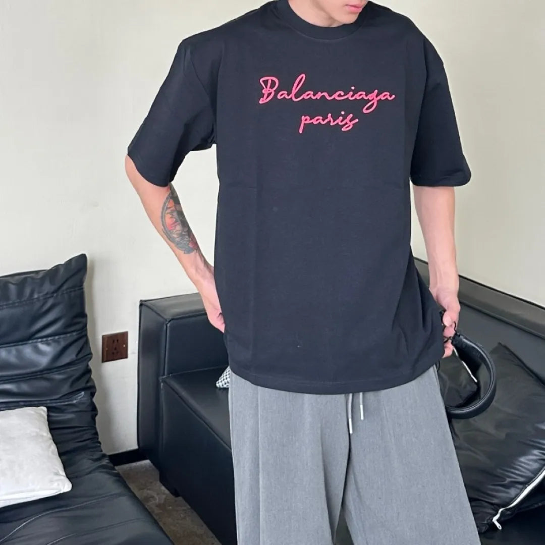 BLCG Paris Script Logo T-shirt in Black - 593 - blcg0000593 image 9