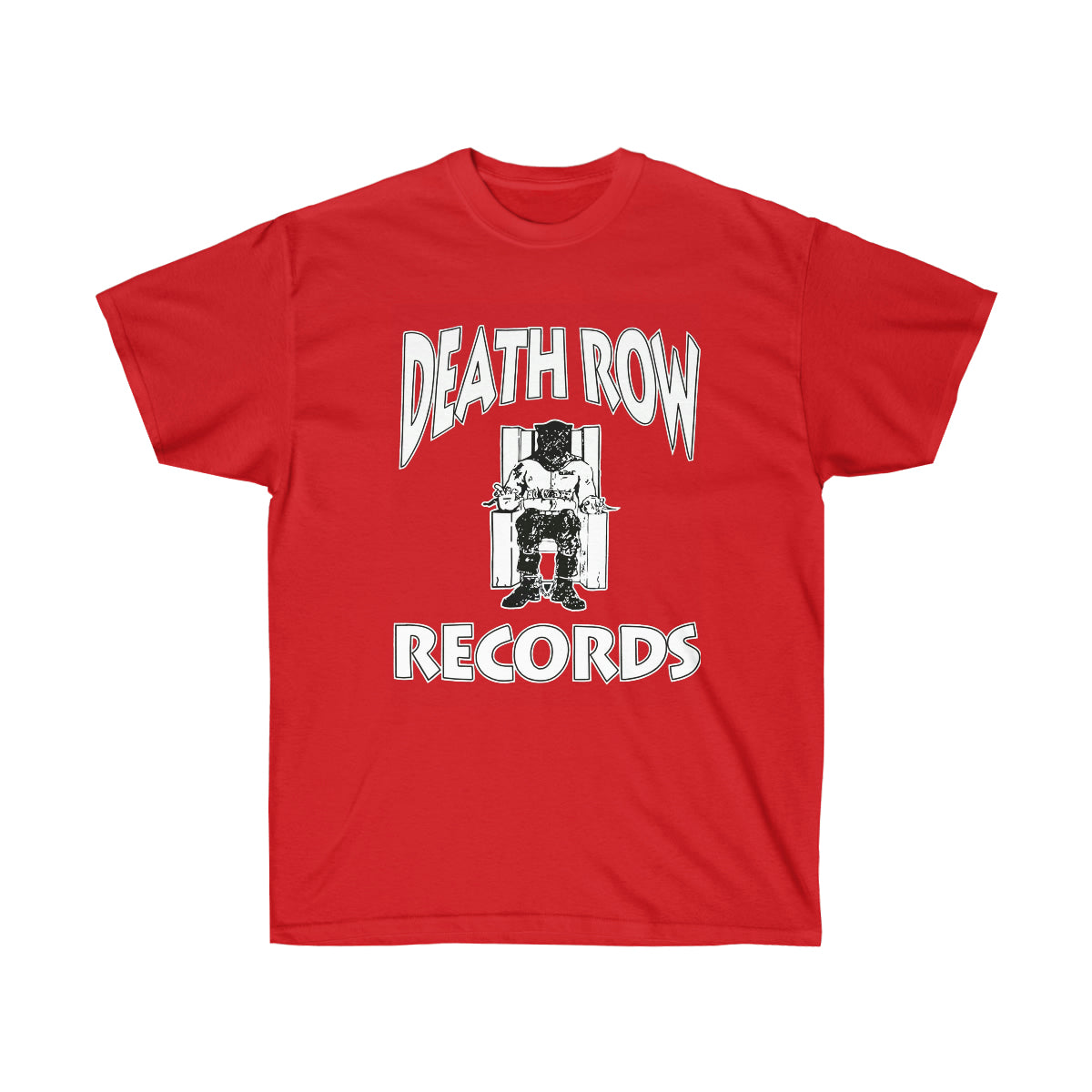 White Death Row Men T-Shirt image 14