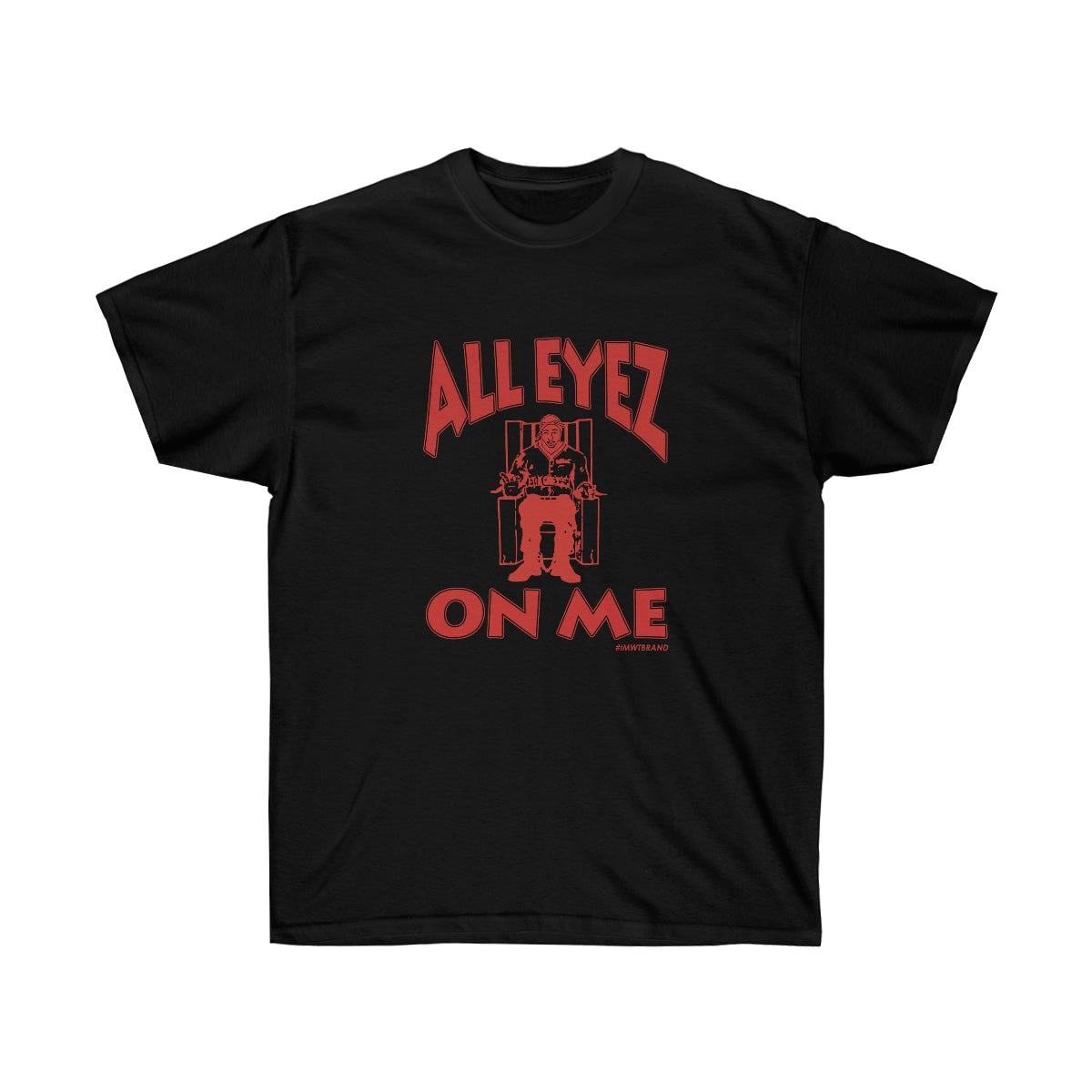 All Eyez On Me Men T-Shirt - Black, S image
